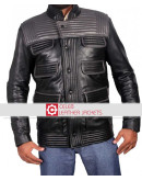 Divergent  Four Theo James (Tobias Eaton) Leather Jacket