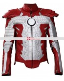 Iron Man 2 Mark V Leather Costume Suit 