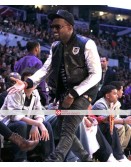 Kanye West Balmain Teddy Leather Jacket