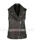 Pretty Little Liars Shay Mitchell Leather Vest
