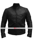 Superman Smallville Black Leather Jacket