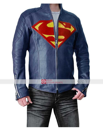 Superman Smallville Season 11 Blue Jacket