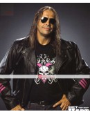 WWE Bret Hart Hitman Costume Leather Jacket