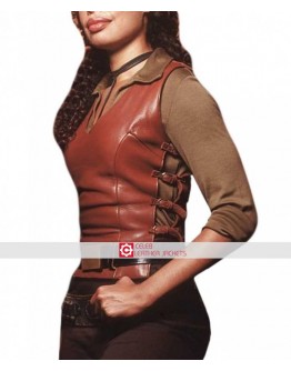 Firefly Gina Torres (Zoe Washburne) Leather Vest